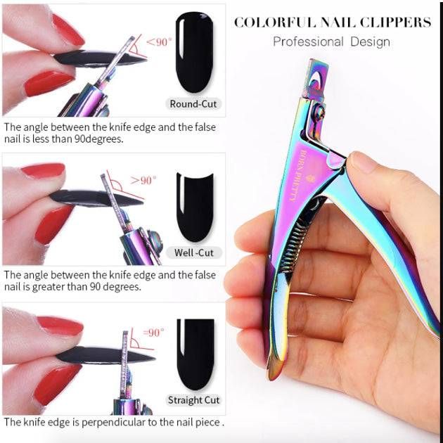 Medentra Dental - Acrylich Fake Nail Art Tips Clipper Acrylic UV Gel Edge Fake  Nails Cutter Tool - Shop Top Quality Surgical, Beauty and Dental Instruments
