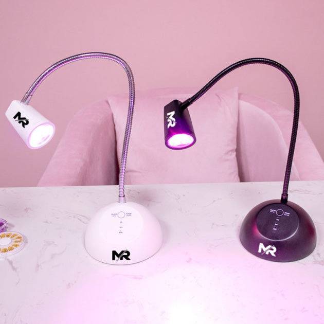 MR Cordless Flash Cure LED Lamp – White - Universal Nail Supplies