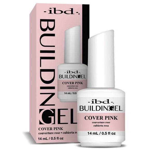 IBD Building Gel Cover Pink 14 mL/0.5 fl oz - Universal Nail Supplies