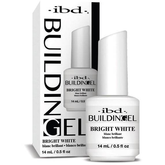 IBD Building Gel Bright White 14 mL/0.5 fl oz - Universal Nail Supplies