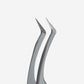 Professional eyelash tweezers with fiber tips EXPERT 45 TYPE 2 (L-shaped, 40′) image 2