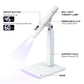 UNS Portable UV LED Nail Lamp with Rechargeable Base White - Universal Nail Supplies