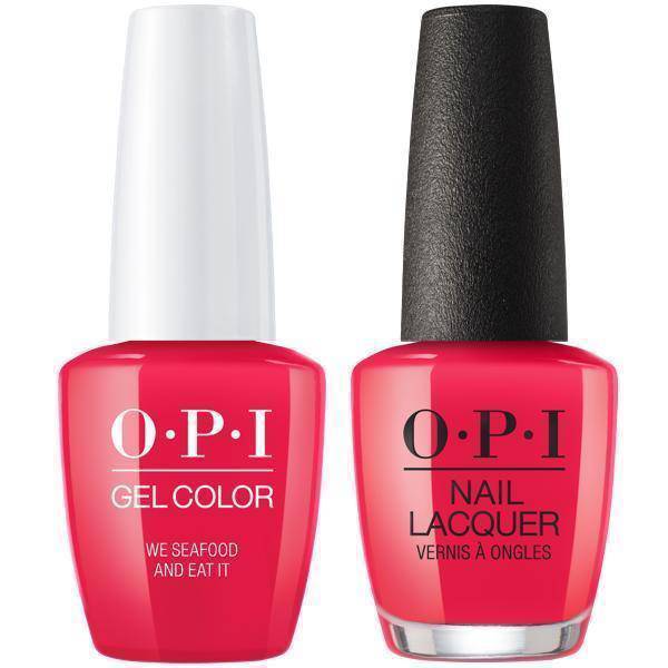 OPI GelColor + Matching Lacquer We Seafood And Eat It #L20 ...