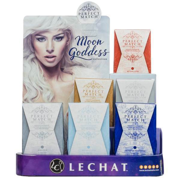 LeChat Perfect Match Gel + Matching Lacquer Moon Goddess Collection #217 - #222 - Universal Nail Supplies