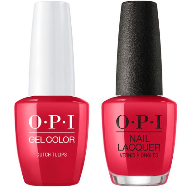 OPI GelColor + Matching Lacquer Dutch Tulips #L60 - Universal Nail Supplies