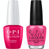 OPI GelColor + Matching Lacquer Strawberry Margarita #M23