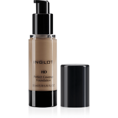 Inglot HD Perfect Coverup Foundation - #75 - Universal Nail Supplies