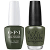OPI GelColor + Matching Lacquer Suzi-The First Lady Of Nails #W55