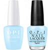 OPI GelColor + Matching Lacquer It's A Boy #T75