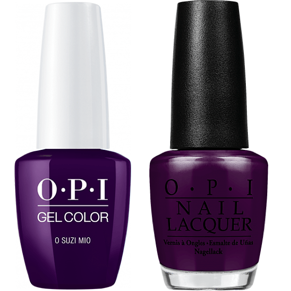 OPI GelColor + Matching Lacquer O Suzi Mio #V35 - Universal Nail Supplies