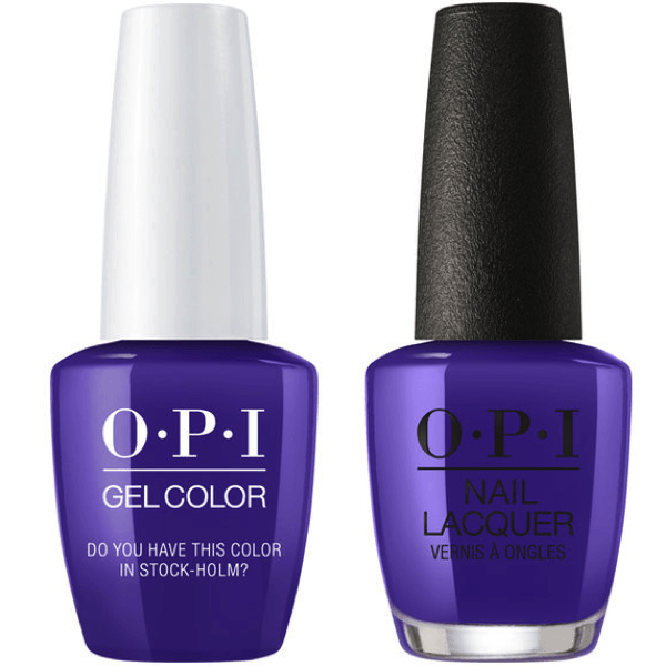OPI GelColor +Matching Lacquer Do You Have this Color in Stock-holm? #N47 - Universal Nail Supplies