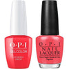 OPI GelColor + Matching Lacquer I Eat Mainely Lobster #T30 (Discontinued)