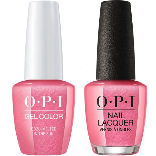 OPI GelColor + Matching Lacquer Cozu-Melted In The Sun #M27 - Universal Nail Supplies