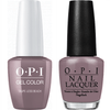 OPI GelColor + Matching Lacquer Taupe-Less Beach #A61