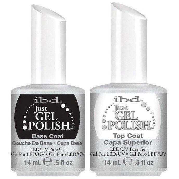 IBD Just Gel - Top Coat + Base Coat - Universal Nail Supplies