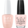 OPI GelColor + Matching Lacquer Bubble Bath #S86