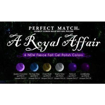 LeChat Perfect Match Gel - A Royal Affair Collection #73 - #78 - Universal Nail Supplies