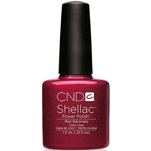 CND Creative Nail Design Shellac - Red Baroness (Clearance) - Universal Nail Supplies