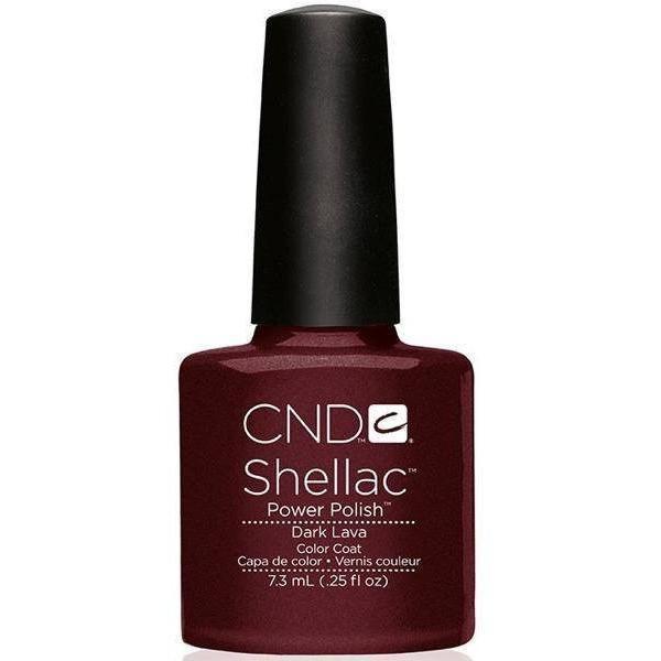 CND Creative Nail Design Shellac - Dark Lava - Universal Nail Supplies