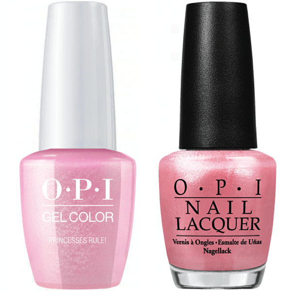 OPI GelColor + Matching Lacquer Princesses Rule! #R44 - Universal Nail Supplies