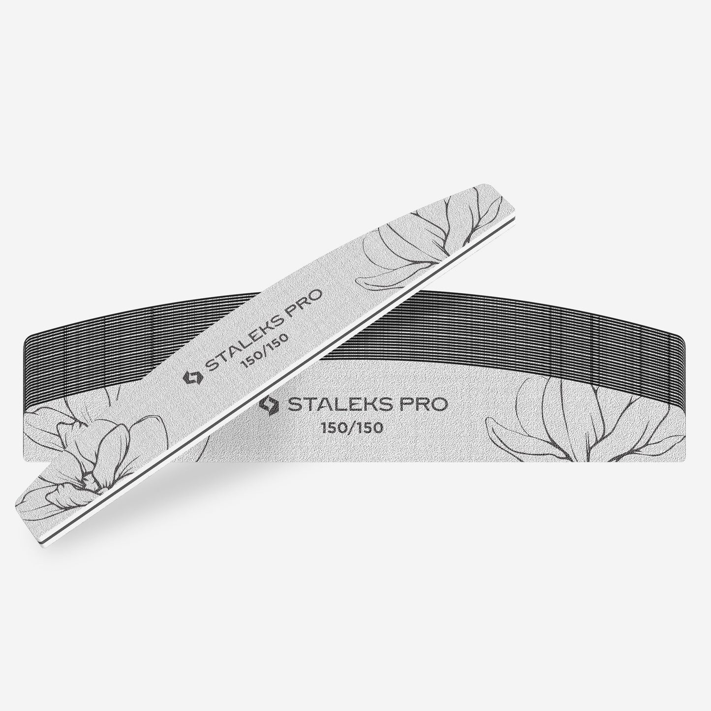 Straight mineral nail file EXPERT 40 150/150 grit (25 pcs)