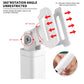 UNS Portable UV LED Nail Lamp with Rechargeable Base White - Universal Nail Supplies