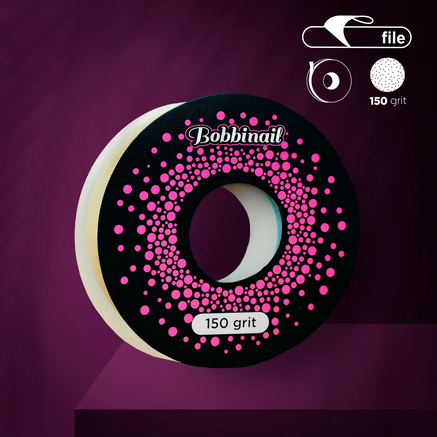 Refill roll for nail file EXCLUSIVE (without plastic case) STALEKS PRO 150 grit  (7meters)