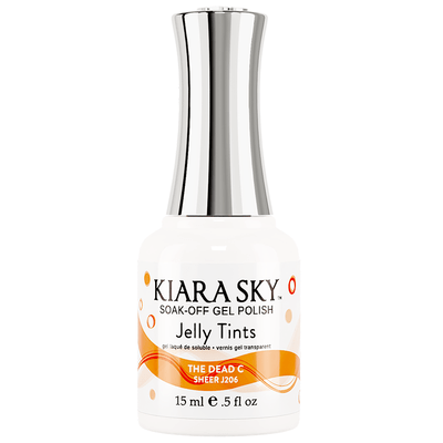 Kiara Sky Soak Off Jelly Tints Gel Polish - The Dead C #J206 - Universal Nail Supplies