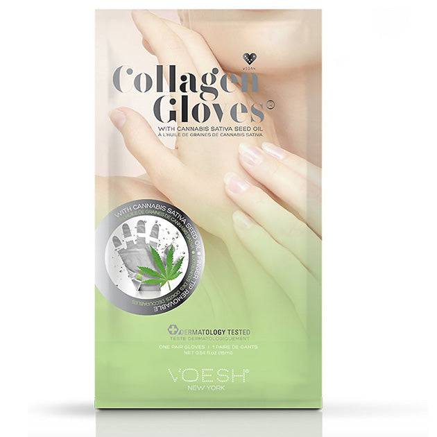 Voesh-Vegan Collagen Gloves - With Cannabis Sativa Seed Oil - Universal Nail Supplies