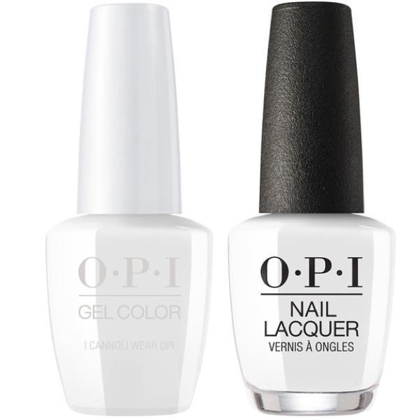 OPI GelColor + Matching Lacquer I Cannoli Wear OPI #V32 - Universal Nail Supplies