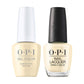 OPI GelColor + Matching Lacquer Blinded By The Ring Light #S003 - Universal Nail Supplies