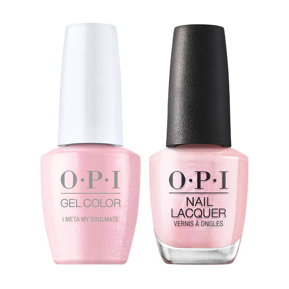 OPI GelColor + Matching Lacquer I Meta My Soulmate #S007 - Universal Nail Supplies