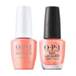 OPI GelColor + Matching Lacquer Data Peach #S008 - Universal Nail Supplies