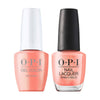 OPI GelColor + Matching Lacquer Data Peach #S008