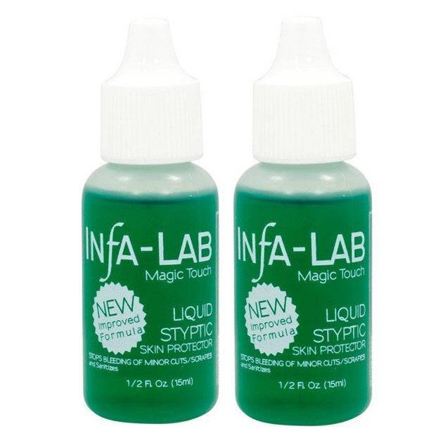 Infalab Magic Touch Liquid Styptic 0.5oz 2ct - Universal Nail Supplies
