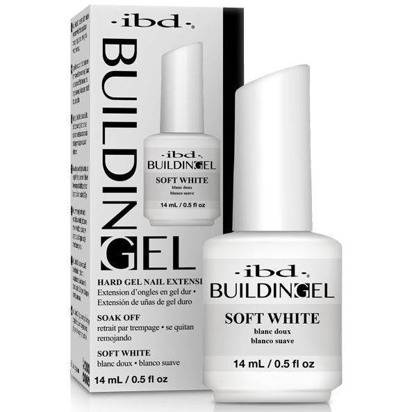 IBD Building Gel Soft White 14 mL/0.5 fl oz - Universal Nail Supplies