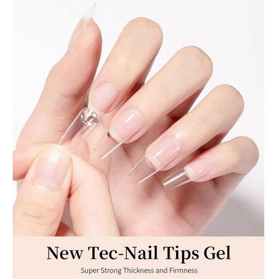Born Pretty 15g New Tec Nail Tips Transparent Nail Extension Gel (Clear) - Universal Nail Supplies