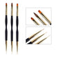 Double Head UV Gel Nail Brush Drawing Pen Painting Tools 3Pcs/Set - Universal Nail Supplies