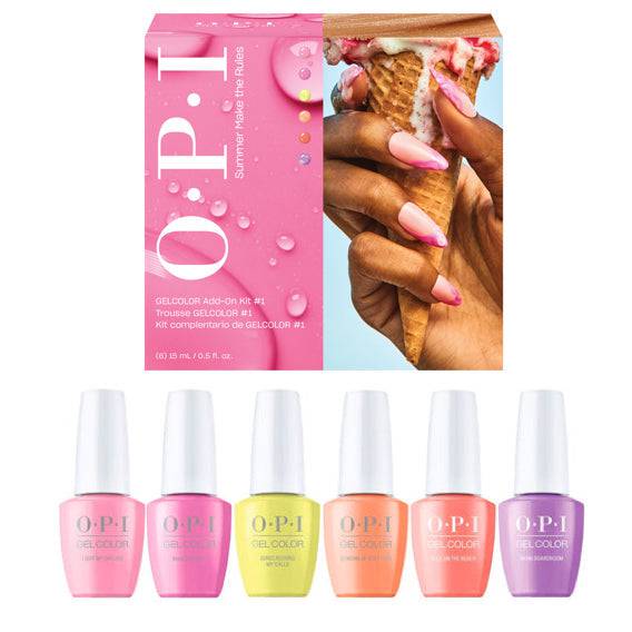 OPI GelColor Summer Makes The Rules 2023 Set #1 - Universal Nail Supplies