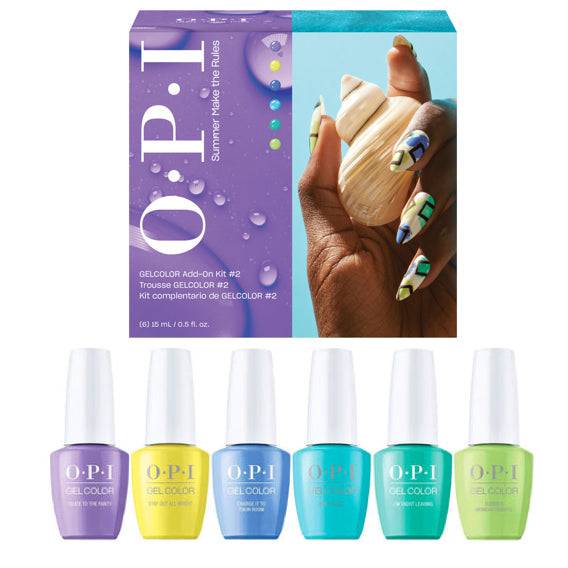 OPI GelColor Summer Makes The Rules 2023 Set #2 - Universal Nail Supplies