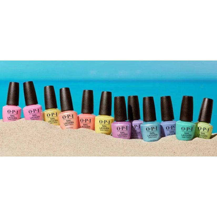OPI Lacquer Summer Makes The Rules 2023 Set of 12 - Universal Nail Supplies
