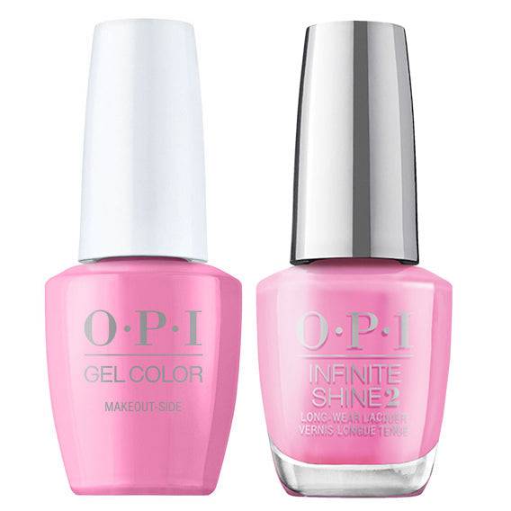 OPI GelColor + Infinite Shine Makeout-Side #P002 - Universal Nail Supplies