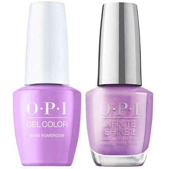OPI GelColor + Infinite Shine Bikini Boardroom #P006 - Universal Nail Supplies