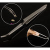 Nail Art Shaping Tweezers Stainless Steel Multi-Function Clip Tip Manicure Tool