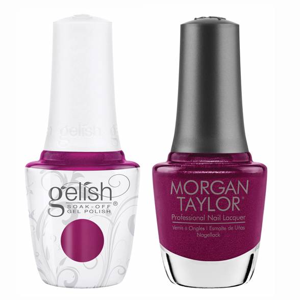 Gelish Gel Polish + Morgan Taylor Sappy But Sweet #1110497 - Universal Nail Supplies