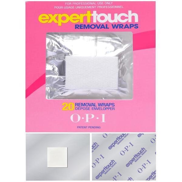 OPI Expert Touch Removal Wraps 120pcs (20 x 6) - Universal Nail Supplies
