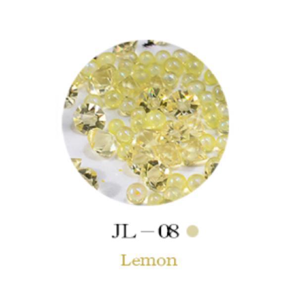 Mini Nail Art Beads - Lemon #JL08 - Universal Nail Supplies