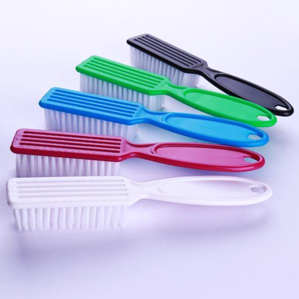 Plastic Cleaning Hard Scrub Brush Dust Remover Green Color - Universal Nail Supplies