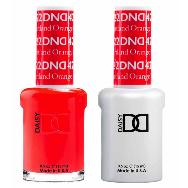 DND Daisy Gel Duo - Portland Orange #422 - Universal Nail Supplies