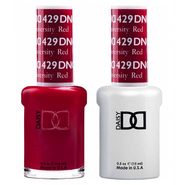 DND Daisy Gel Duo - Boston University Red #429 - Universal Nail Supplies